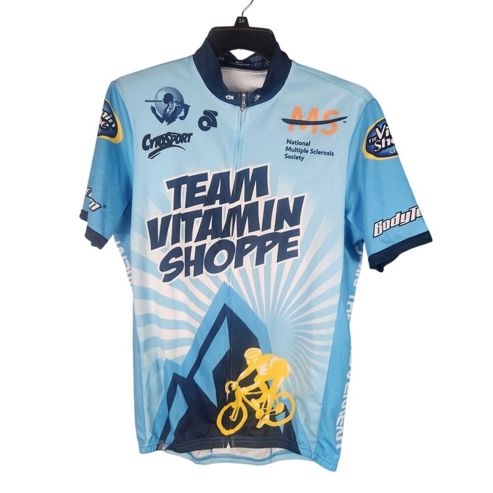 Cycling jersey men's 2X